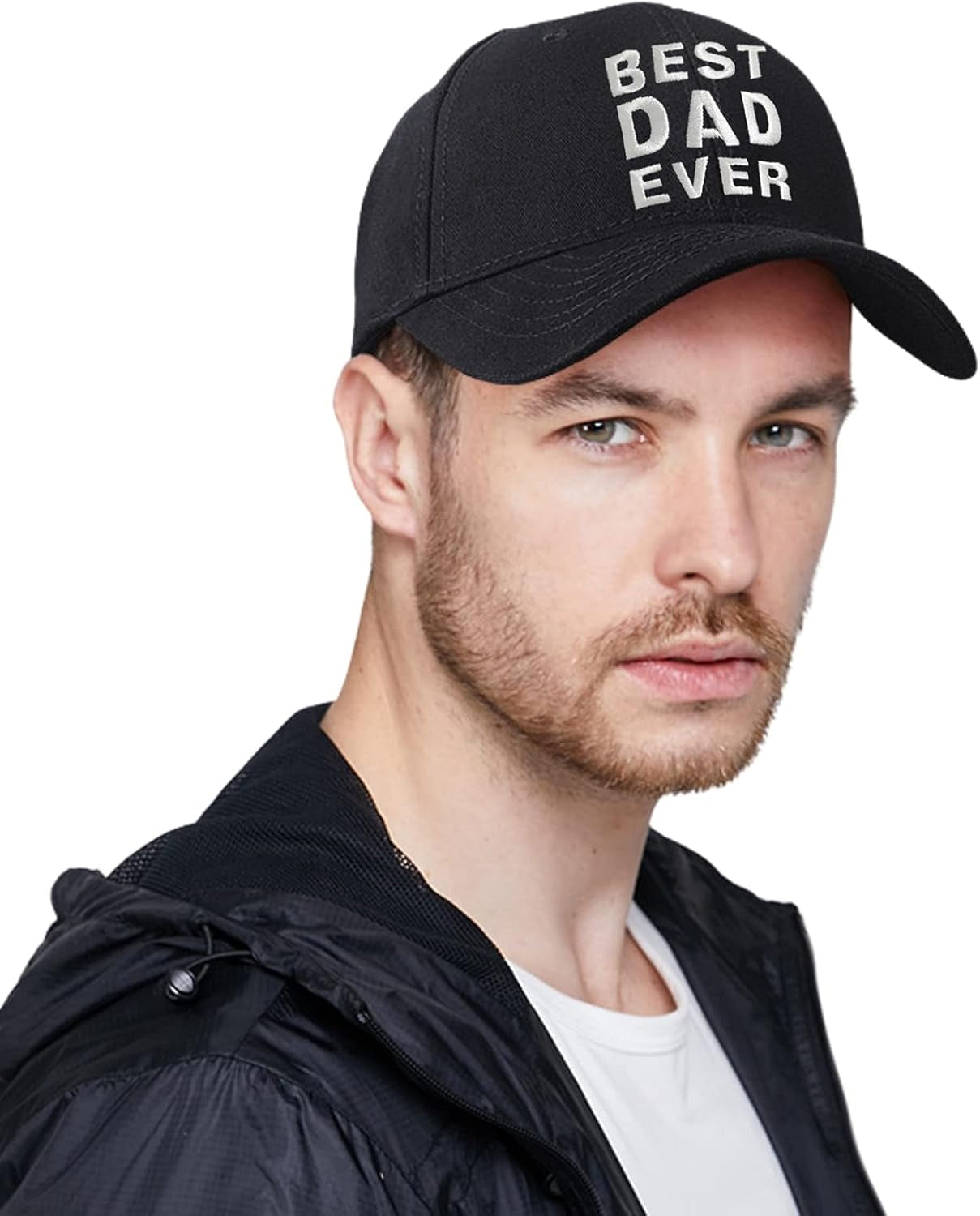 'BEST DAD EVER" Adjustable Dad Cap