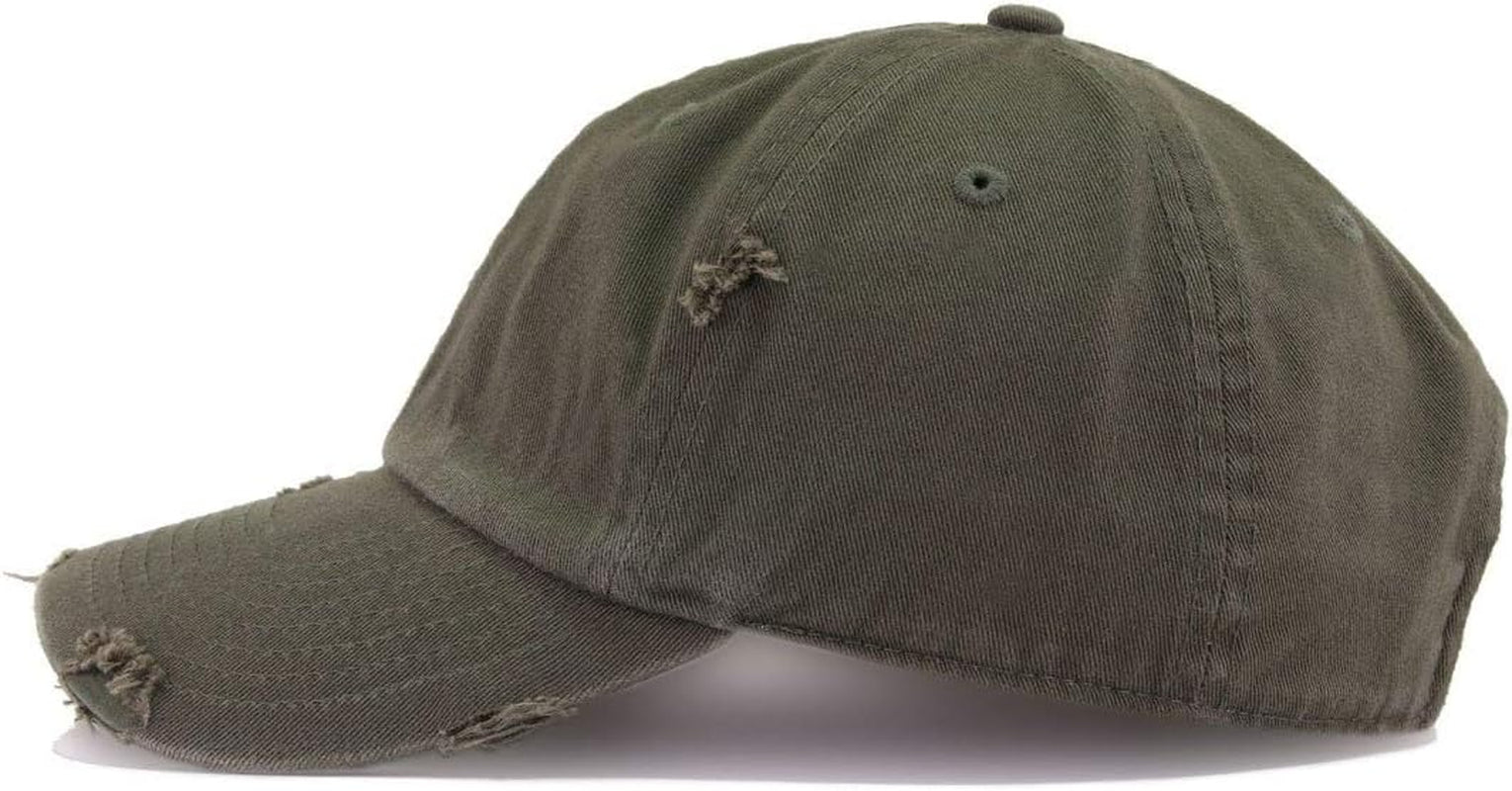 Daddy Vintage Baseball Cap Embroidered Cotton Adjustable Distressed Dad Hat