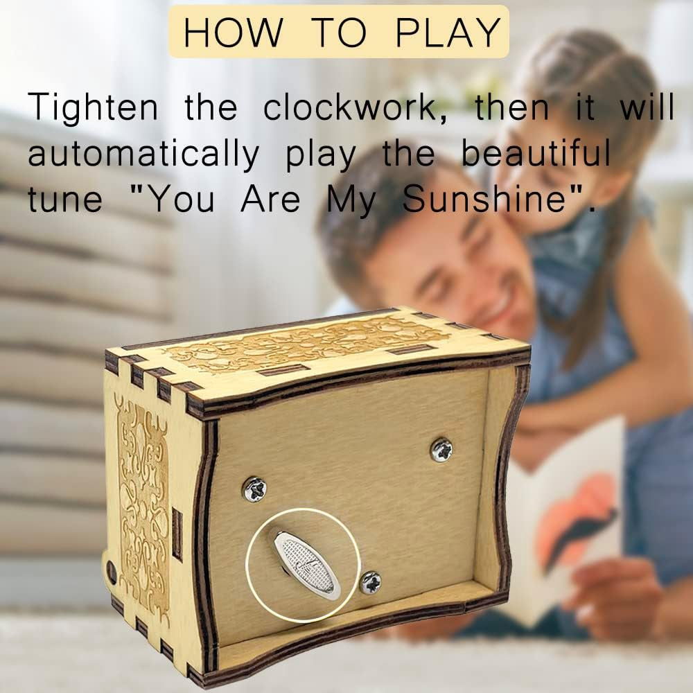 "ALWAYS REMEBER" Dad Music Box