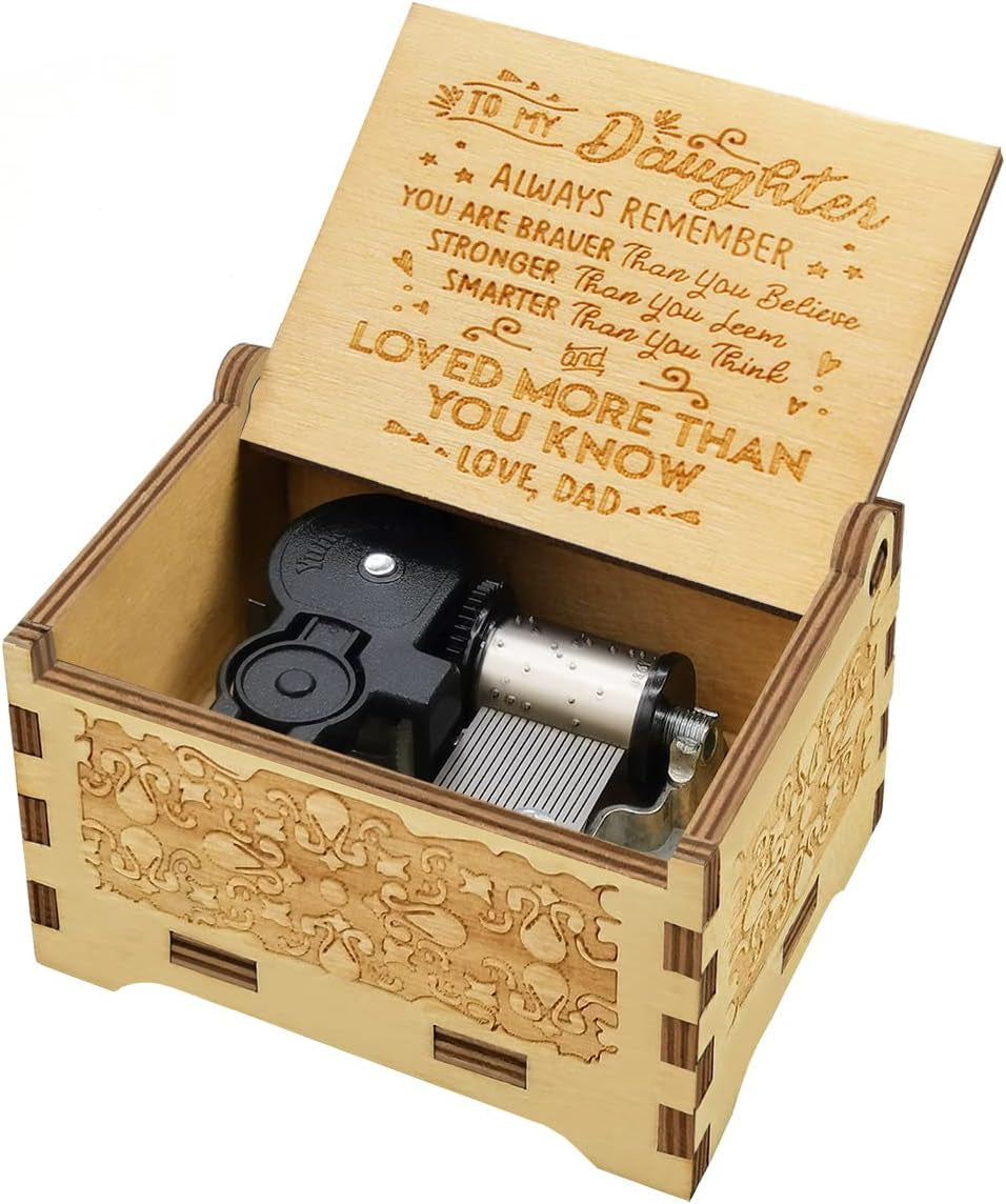 "ALWAYS REMEBER" Dad Music Box
