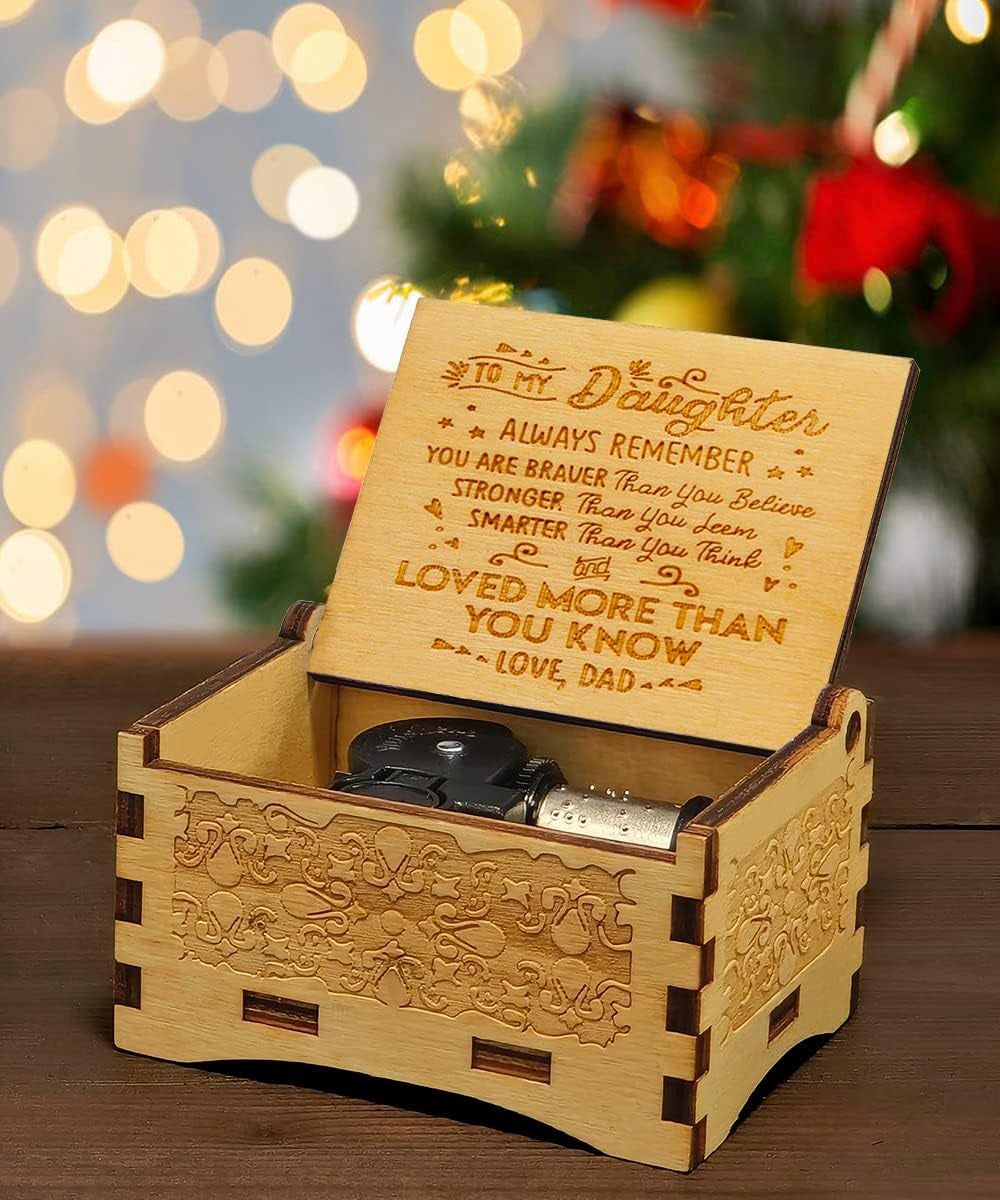 "ALWAYS REMEBER" Dad Music Box