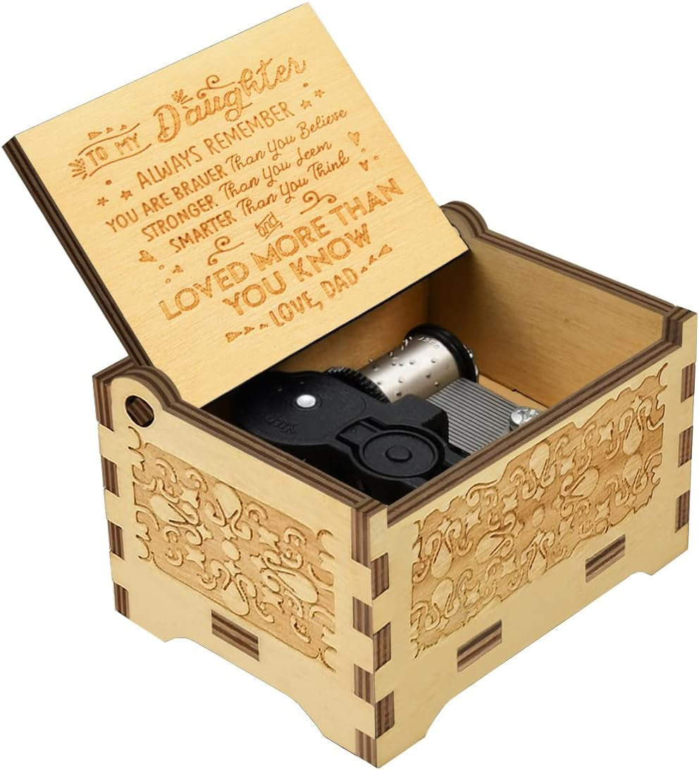 "ALWAYS REMEBER" Dad Music Box