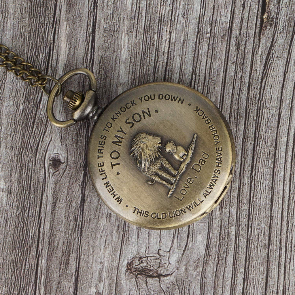 Mens Pocket Watch Birthday Gifts from Unique Gift Ideas for Christmas Fathers Day Pocket Watch